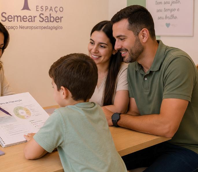 Parceria com a família